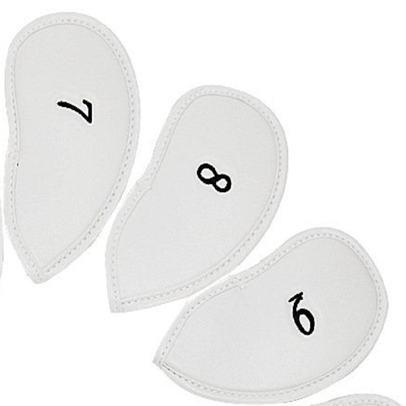 Twelve Piece Embroidered Golf Iron Clubhead Covers - novelvine