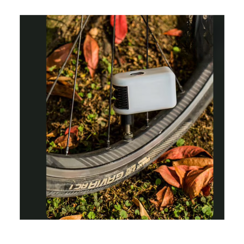 Rrskit 100PSI Electric Bike Pump - Portable, Rechargeable Air Compressor & Tire Inflator for Bicycles