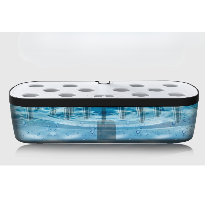 12-Pod Hydroponics Growing System – Indoor Herb Garden Kit with Adjustable Height, Automatic Timer & 20W LED Grow Light