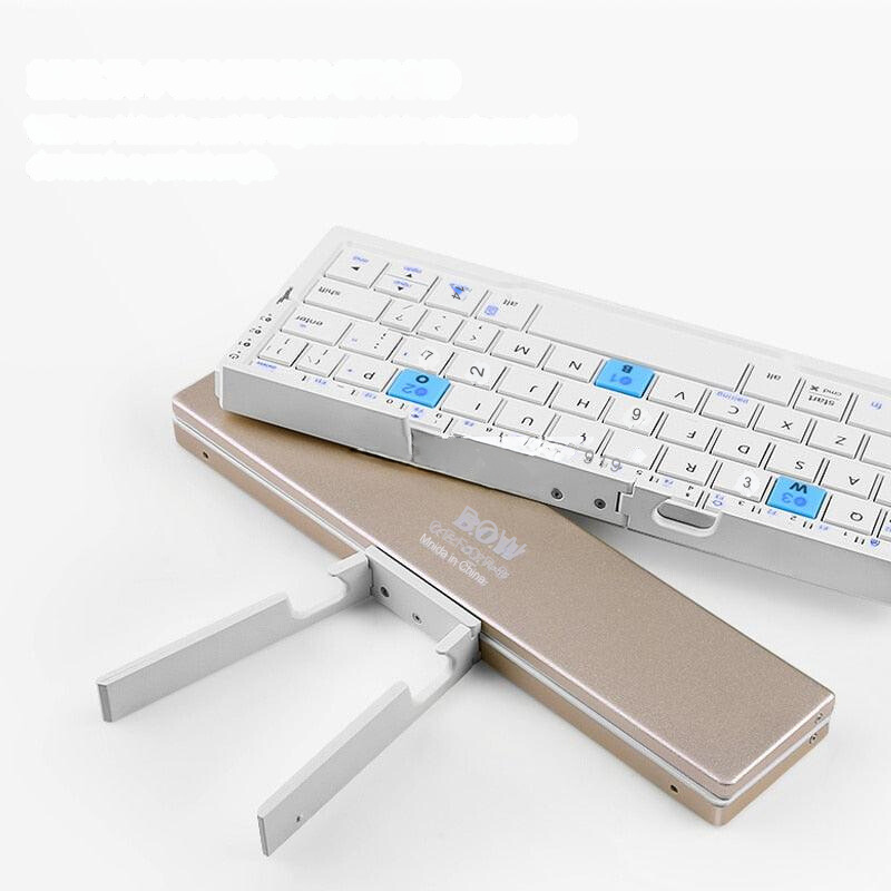 Ultra-Portable Mini Foldable Bluetooth Keyboard: Your On-the-Go Typing Solution
