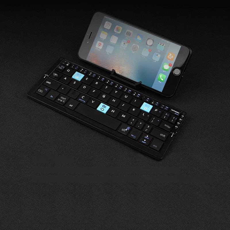 Ultra-Portable Mini Foldable Bluetooth Keyboard: Your On-the-Go Typing Solution