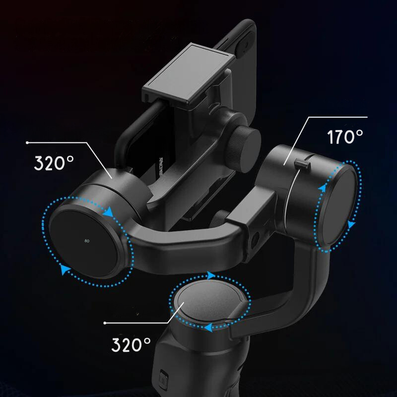 Capture Every Moment: F8 Handheld 3-Axis Gimbal Stabilizer for Smooth, Professional Videos