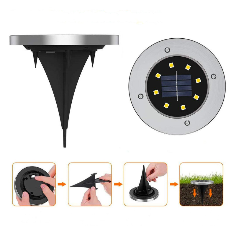 LED Waterproof Solar Powered Garden Lights