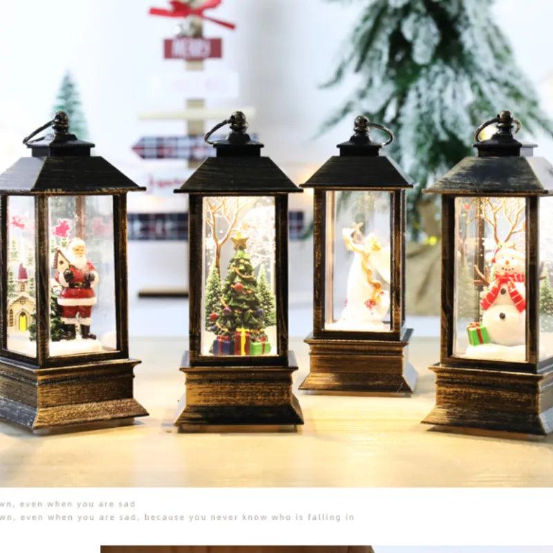 Christmas Snow Globe Lantern - novelvine