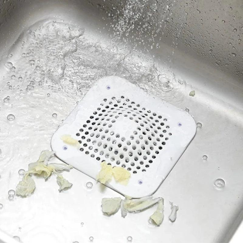 Hair Filter Sink Anti-blocking Strainer Bathtub Shower Floor Drain Stopper Silicone Kitchen Deodorant Plug Bathroom Accessories - novelvine