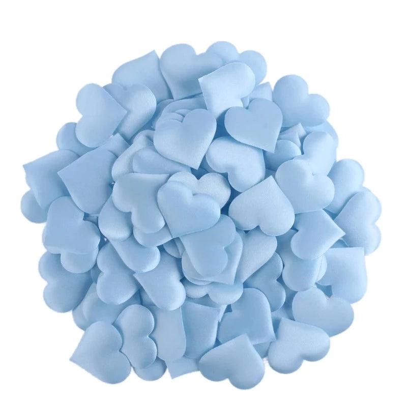 Love Heart Shaped Sponge Petal For Party Decorative Handmade DIY Petals Birthday Table Wedding Valentine Day Supplies - novelvine