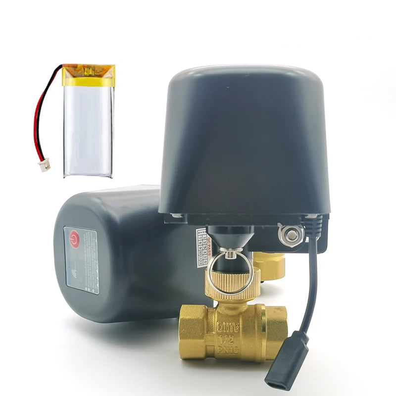 Rechargeable Tuya Zigbee Automatic Irrigation Timer – Smart Watering Controller & Valve with WiFi Remote Control for Garden & Lawn, Requires Hub