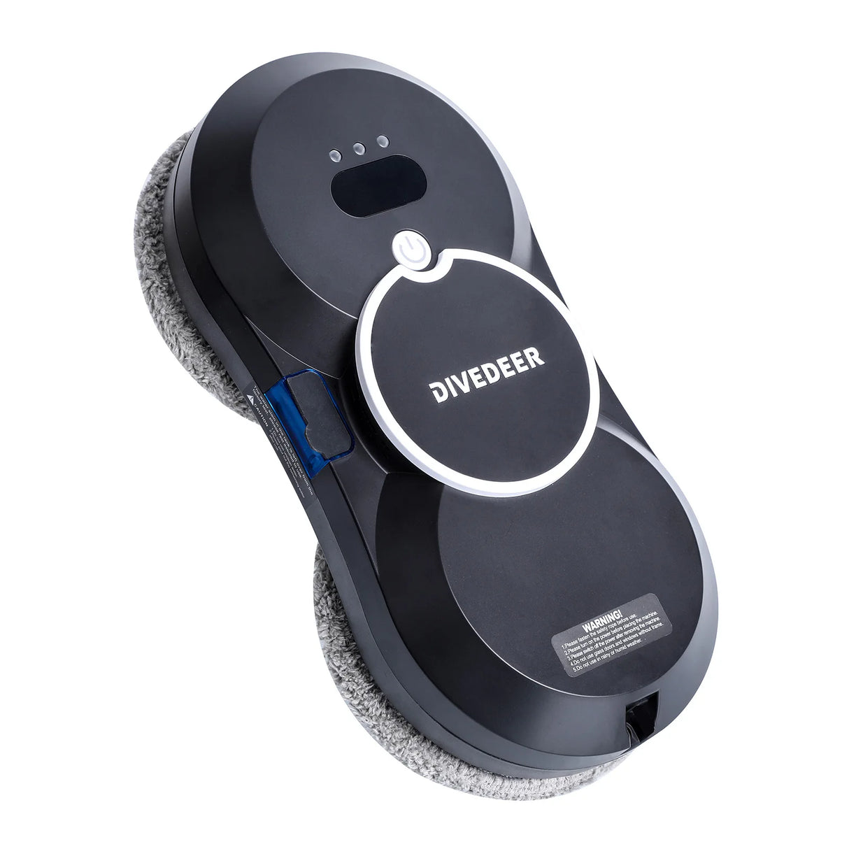 DIVEDEER Smart Window Cleaning Robot – Automatic Water Spray, Anti-Drop Magnetic Glass Cleaner for Home