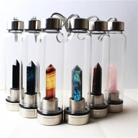 Premium Eco-Friendly Crystal Water Bottle - novelvine