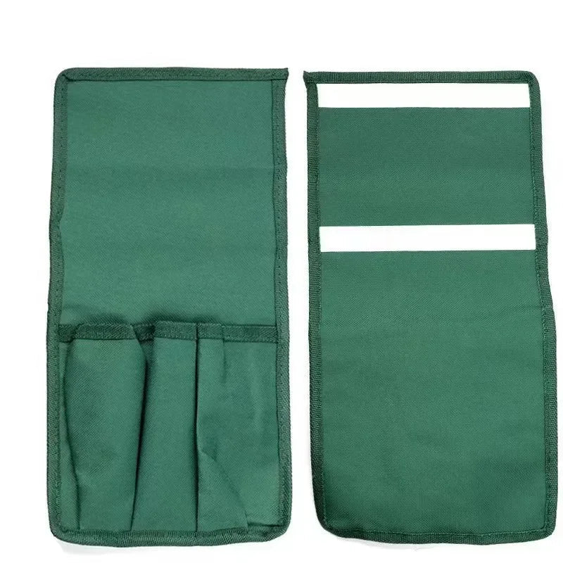 Foldable Garden Kneeler and Seat with Thicker Foam Pad – Heavy Duty Green Bench with Tool Pouch – Multi-Purpose Gardening & Fishing Stool Gift