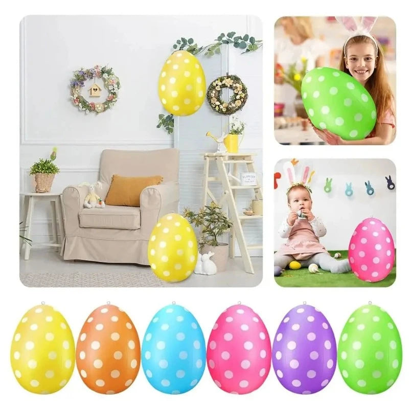 16-Inch Inflatable Easter Egg – Fun & Safe Outdoor Lawn Decoration