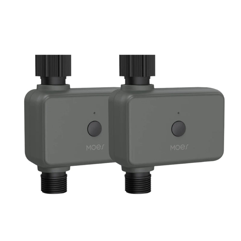MOES Smart Bluetooth Water Timer – Tuya App Control Irrigation Valve with Washable Filter, Programmable Sprinkler Timer for Garden & Lawn