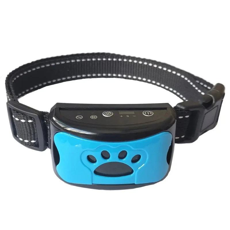 Waterproof Ultrasonic Training Collar – USB Rechargeable Anti-Bark Electric Device | Pet Behavior Control