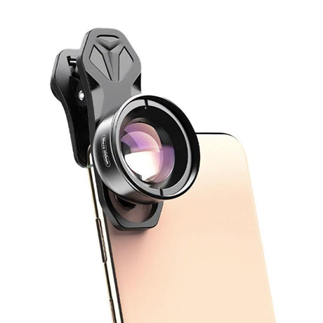 100mm Macro Smartphone Lens: Capture Stunning Close-Up Detail with Universal Clip-On Zoom Lens - novelvine