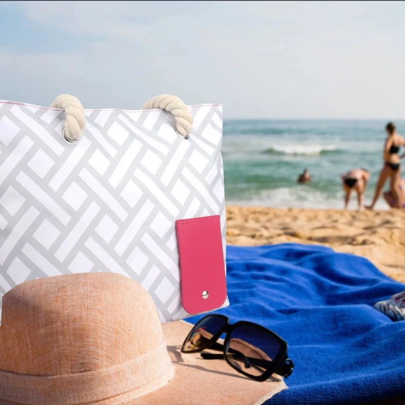 Insulated Wine Tote Bag with Hidden Dispenser – Portable Wine Purse Handbag for Beach, Travel & Picnics | Includes Wine Bladder