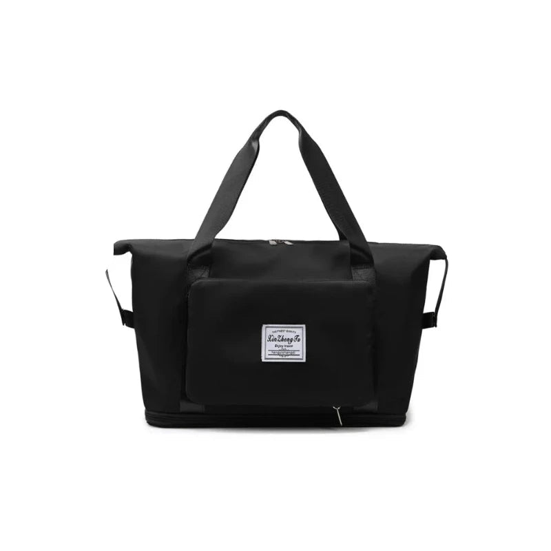 Large Capacity Foldable Travel Duffel Bag – Dry & Wet Separation, Waterproof Gym, Fitness, Swimming & Travel Bag