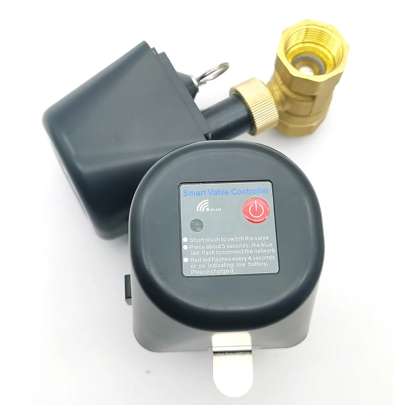 Rechargeable Tuya Zigbee Automatic Irrigation Timer – Smart Watering Controller & Valve with WiFi Remote Control for Garden & Lawn, Requires Hub