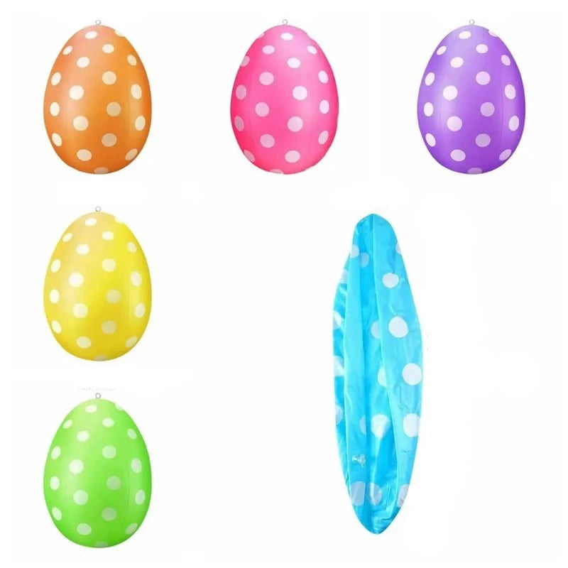 16-Inch Inflatable Easter Egg – Fun & Safe Outdoor Lawn Decoration