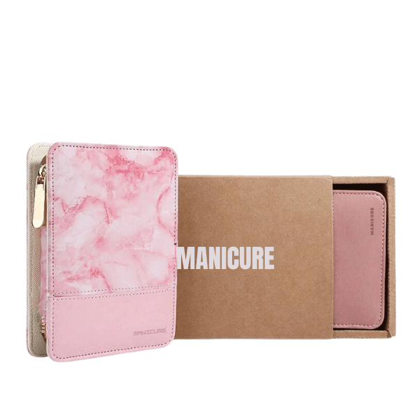 Innate Luxury Manicure Set Surgical Grade Scissors Stainless nail clipper Kit Full Function Pink Series package Pedicure - novelvine