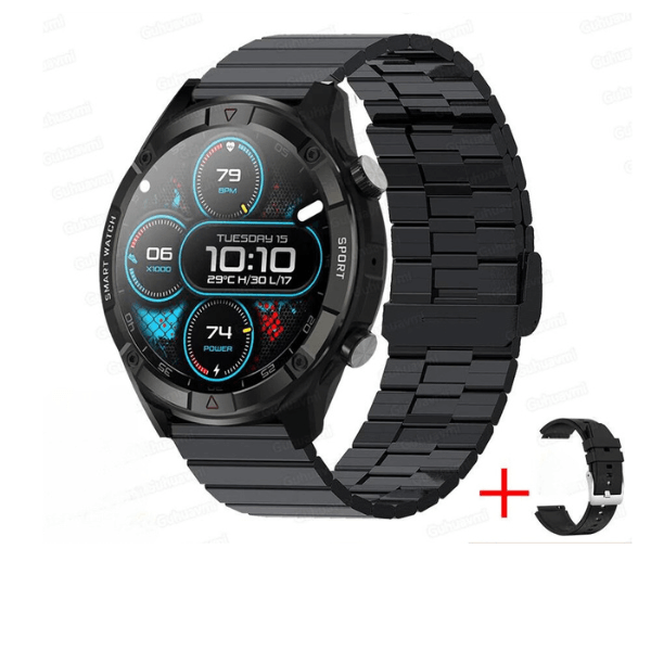 New Smart Watch Men's 4G Memory Local Music Player 454*454 AMOLED Screen Bluetooth Call Sports Man Smartwatch For Man Android iOS - novelvine