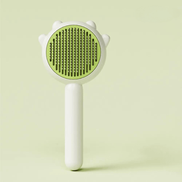 1/2Pcs Pet Hair Removal Brush Grooming Comb Self Cleaning Dog Slicker Brush with Massage Teeth Dogs Cats Pet Grooming Supplies - novelvine