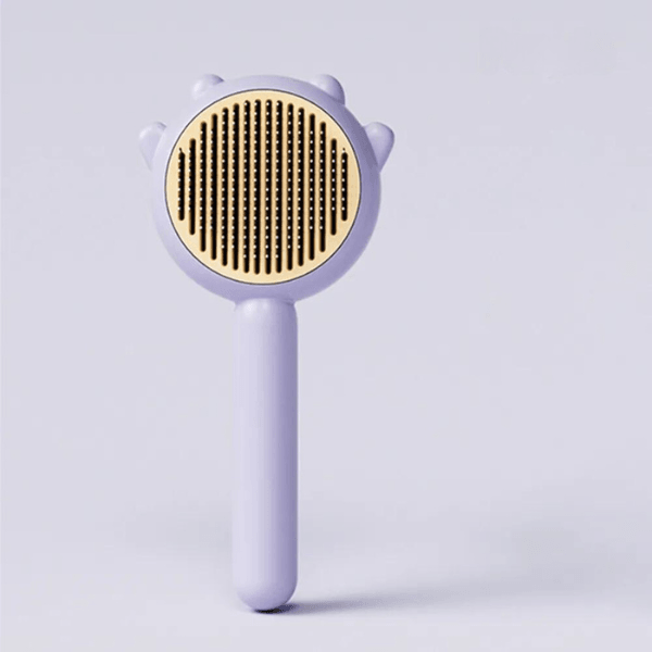 1/2Pcs Pet Hair Removal Brush Grooming Comb Self Cleaning Dog Slicker Brush with Massage Teeth Dogs Cats Pet Grooming Supplies - novelvine