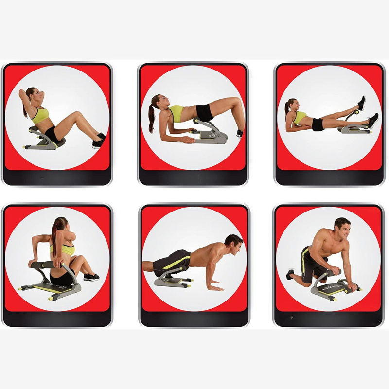 Adjustable Cardio Training Machine - Portable Muscle Building Exercise Equipment