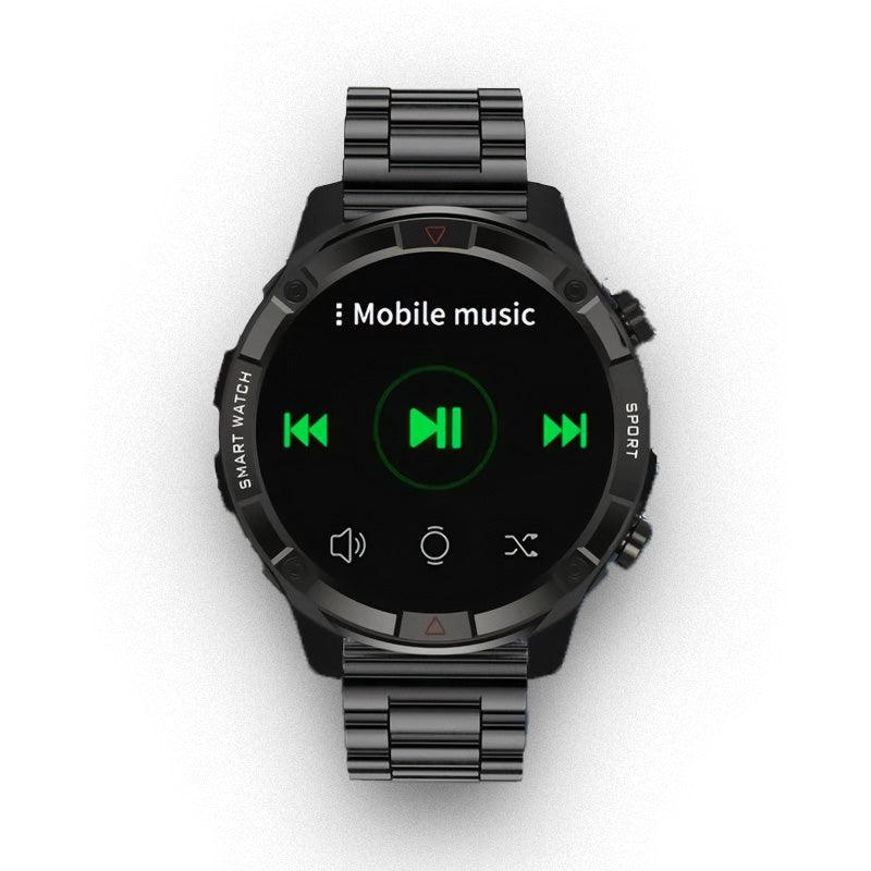 New Smart Watch Men's 4G Memory Local Music Player 454*454 AMOLED Screen Bluetooth Call Sports Man Smartwatch For Man Android iOS - novelvine