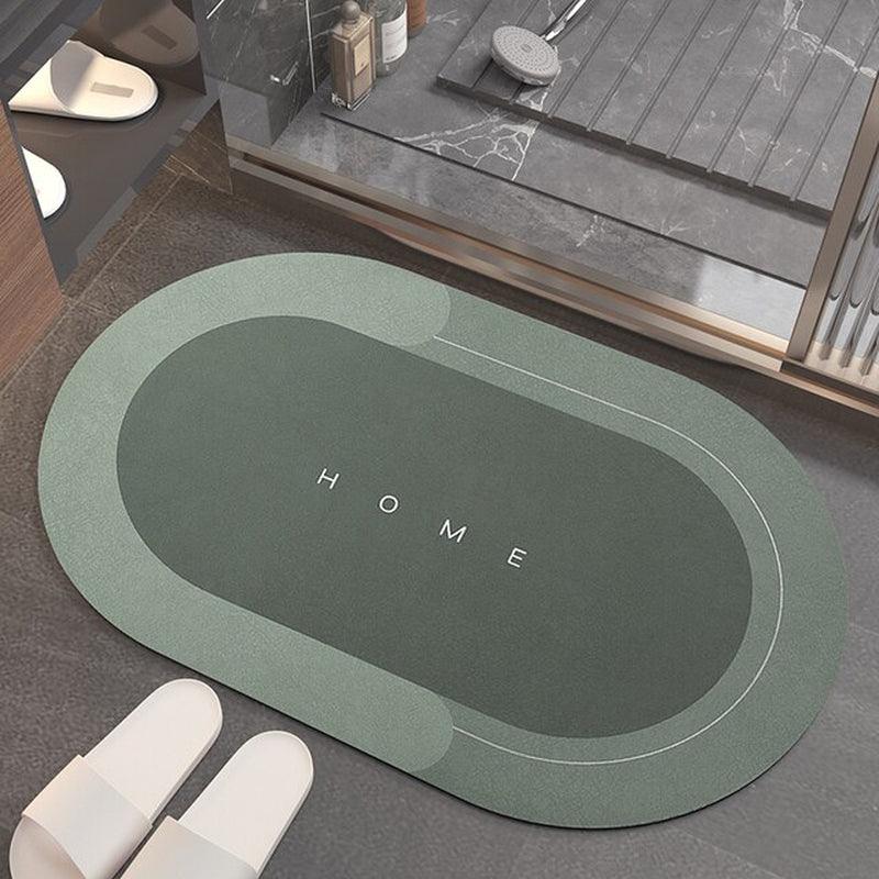 Super Absorbent Bathroom Mat Nonslip Quick-Drying Carpet Home Bath Mat Non-Slip Floor Mat Tapete Banheiro Dropshipping