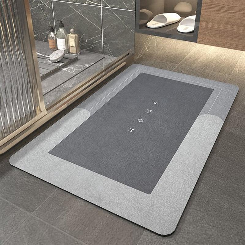 Super Absorbent Bathroom Mat Nonslip Quick-Drying Carpet Home Bath Mat Non-Slip Floor Mat Tapete Banheiro Dropshipping