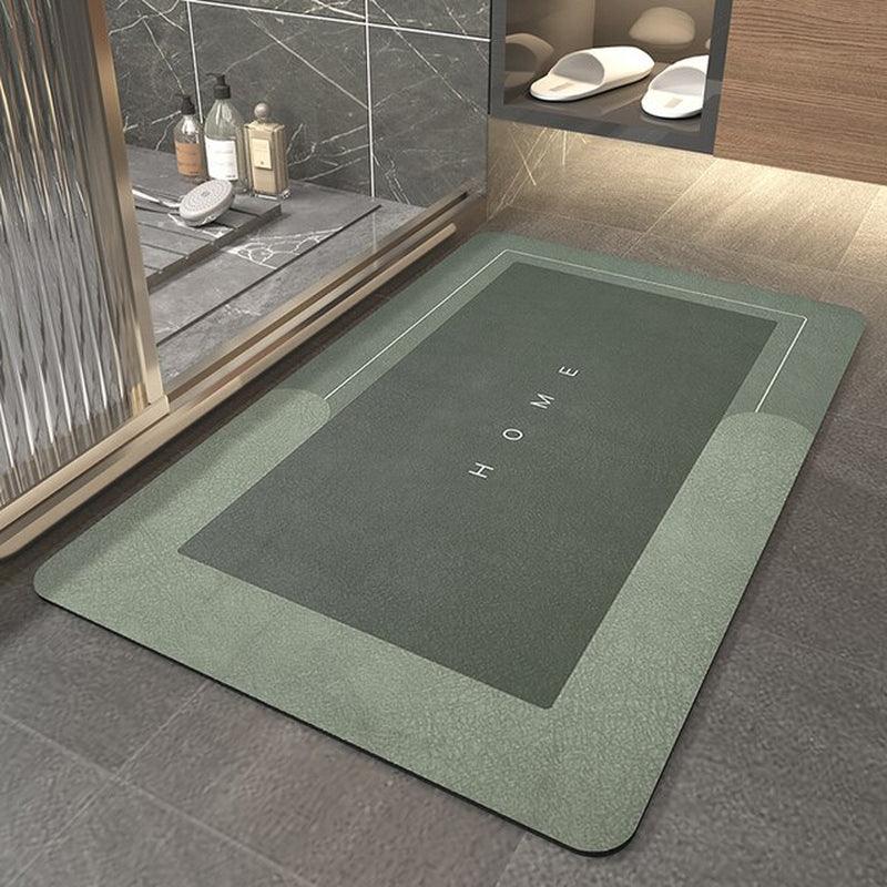 Super Absorbent Bathroom Mat Nonslip Quick-Drying Carpet Home Bath Mat Non-Slip Floor Mat Tapete Banheiro Dropshipping
