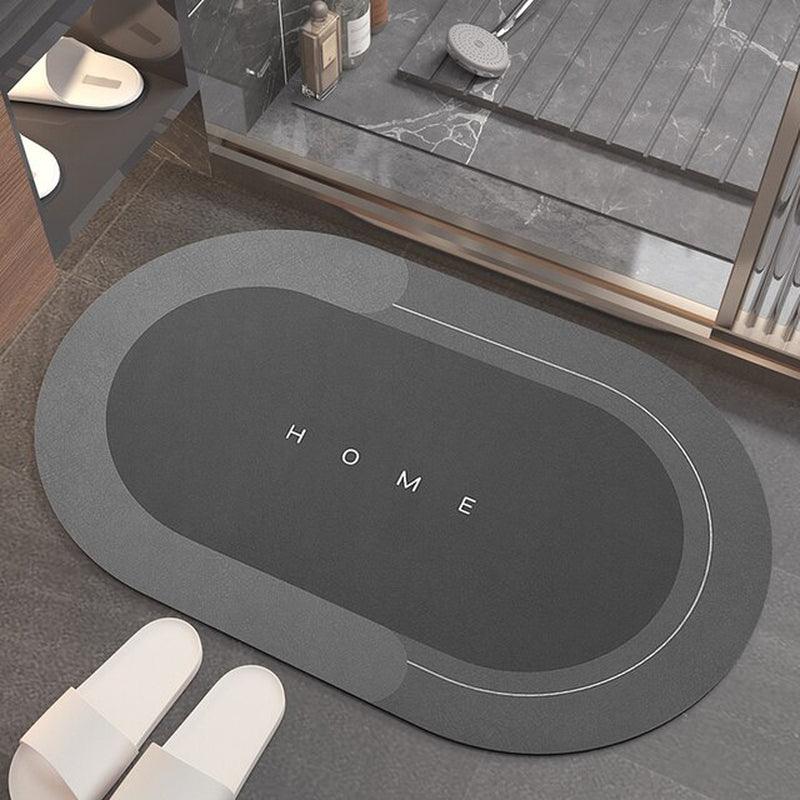 Super Absorbent Bathroom Mat Nonslip Quick-Drying Carpet Home Bath Mat Non-Slip Floor Mat Tapete Banheiro Dropshipping