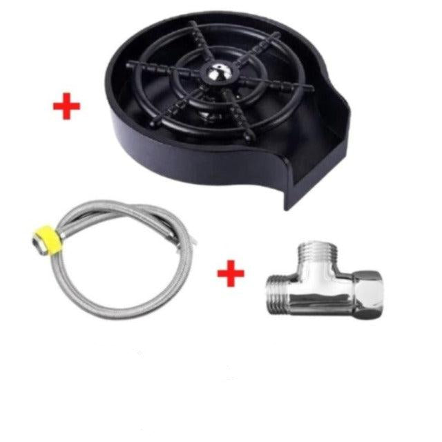 Automatic Glass Rinser Cup Washer for Kitchen Sink - novelvine