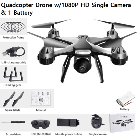 HD 4K Dual Camera Quadcopter Drone - novelvine