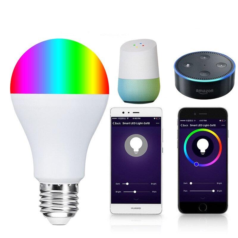 Wireless WiFI Smart RGB Bulb - novelvine