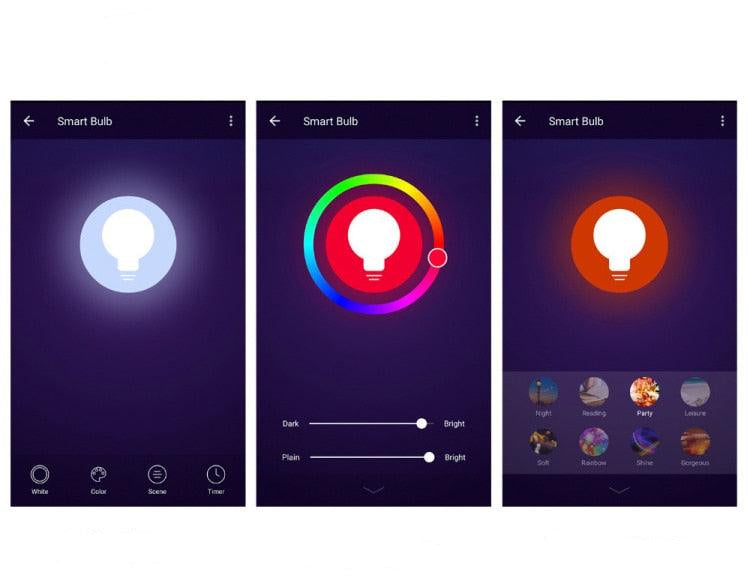 Wireless WiFI Smart RGB Bulb - novelvine