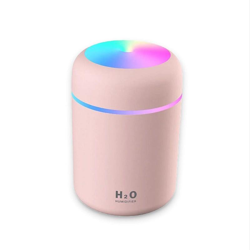 300ml USB Electric Air Humidifier Aroma Diffuser with Cool Mist and Colorful Night Light for Home and Car - novelvine