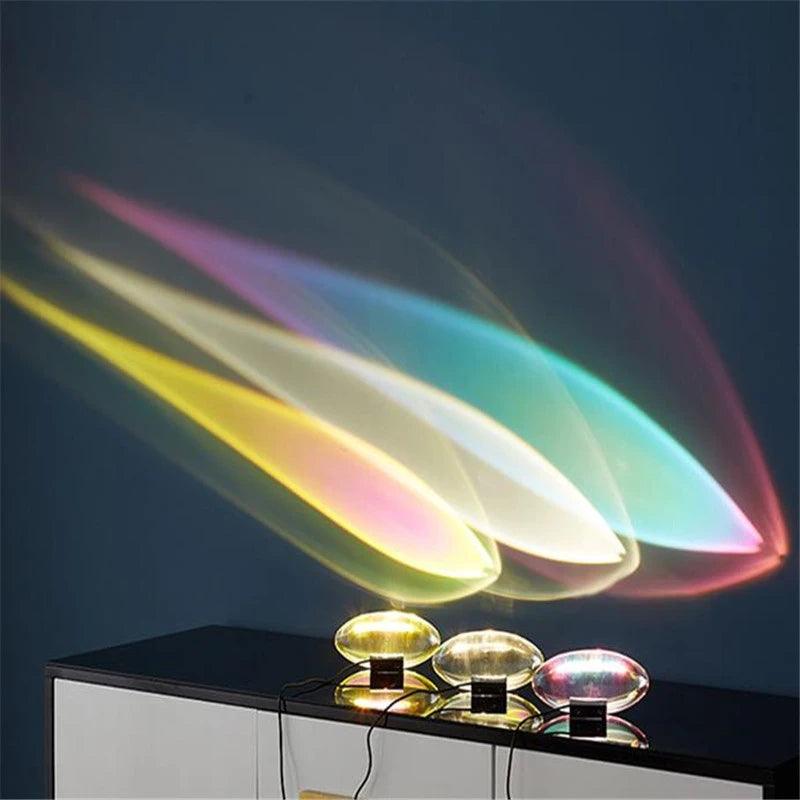 Modern Minimalist Table Lamp - Creative Sunset Decor Accent Lighting - novelvine