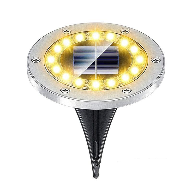 Bright & Eco-Friendly Solar Ground Lights - Weatherproof LED Outdoor Pathway & Garden Lighting - novelvine