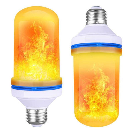 LED Flame Effect Atmosphere Light Bulb - novelvine