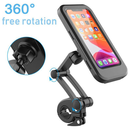 Bicycle Motorcycle Waterproof Mobile Phone Holder - novelvine