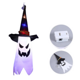 LED Halloween Decoration – Flashing Glowing Wizard Ghost Hat Lantern for Party, Home & Outdoor Décor