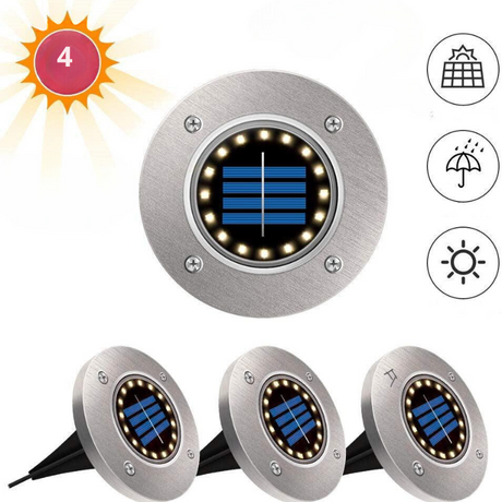 LED Waterproof Solar Powered Garden Lights