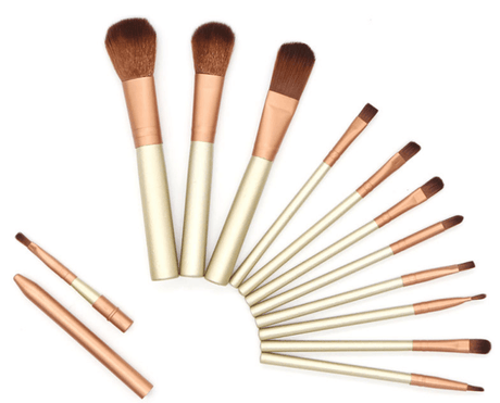 Makeup Brush Set Of 12 - novelvine