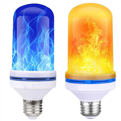 LED Flame Effect Atmosphere Light Bulb - novelvine
