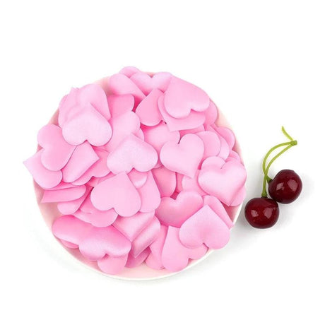 Love Heart Shaped Sponge Petal For Party Decorative Handmade DIY Petals Birthday Table Wedding Valentine Day Supplies - novelvine