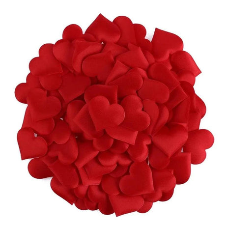Love Heart Shaped Sponge Petal For Party Decorative Handmade DIY Petals Birthday Table Wedding Valentine Day Supplies - novelvine