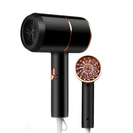 Portable Hair Dryer with Thermostatic Control, High Power, Fast Drying, and Quiet Operation for Household Use - Premium Electric Heating and Cooling Air Appliance - novelvine
