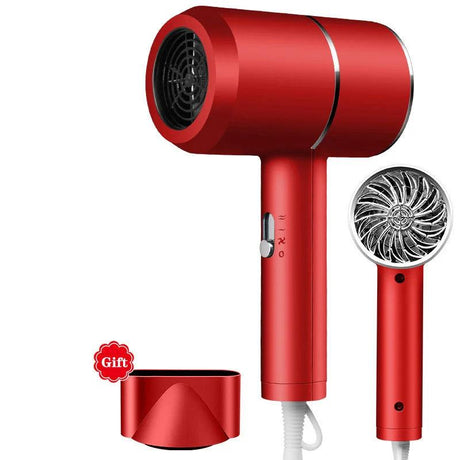 Portable Hair Dryer with Thermostatic Control, High Power, Fast Drying, and Quiet Operation for Household Use - Premium Electric Heating and Cooling Air Appliance - novelvine