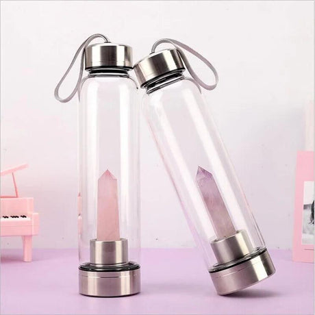 Premium Eco-Friendly Crystal Water Bottle - novelvine